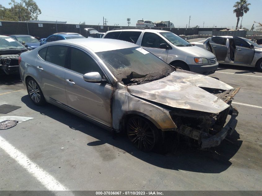 2014 KIA CADENZA PREMIUM - KNALN4D77E5139045