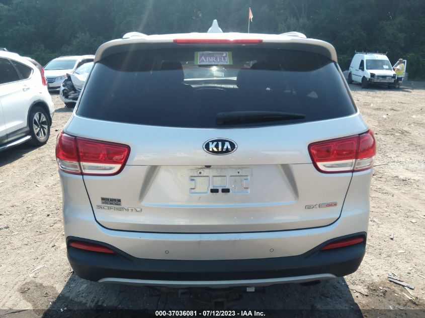 2016 KIA SORENTO EX - 5XYPHDA19GG006860