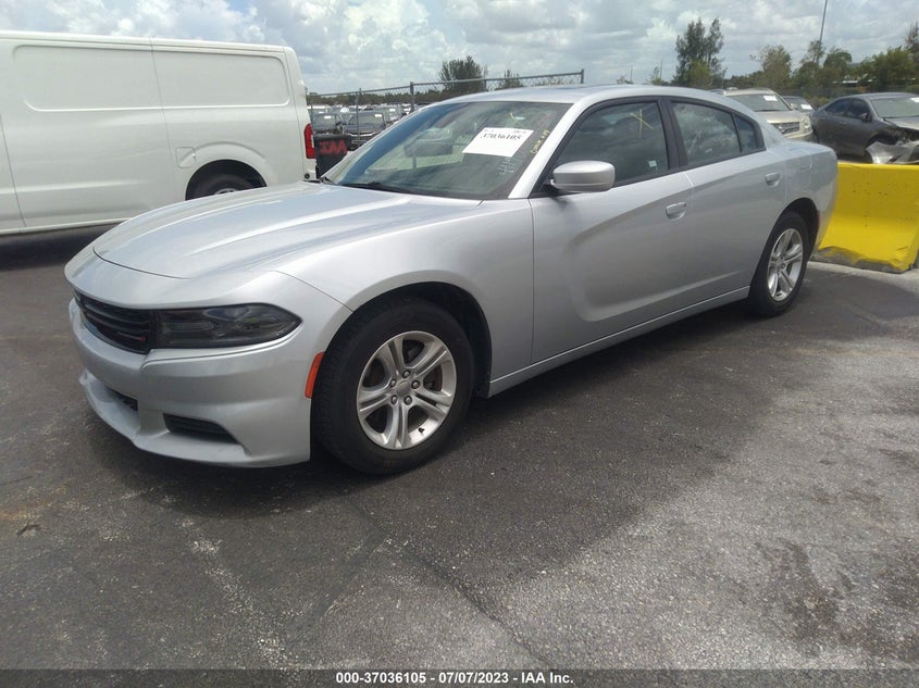 VIN 2C3CDXBG6MH548188 2021 DODGE CHARGER SXT