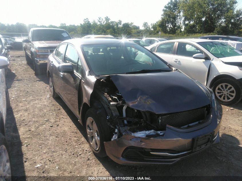 2015 HONDA CIVIC SEDAN LX - 19XFB2F53FE096788