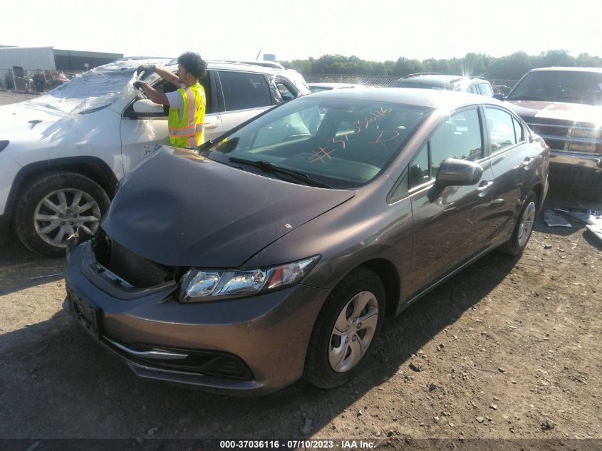 2015 HONDA CIVIC SEDAN LX - 19XFB2F53FE096788