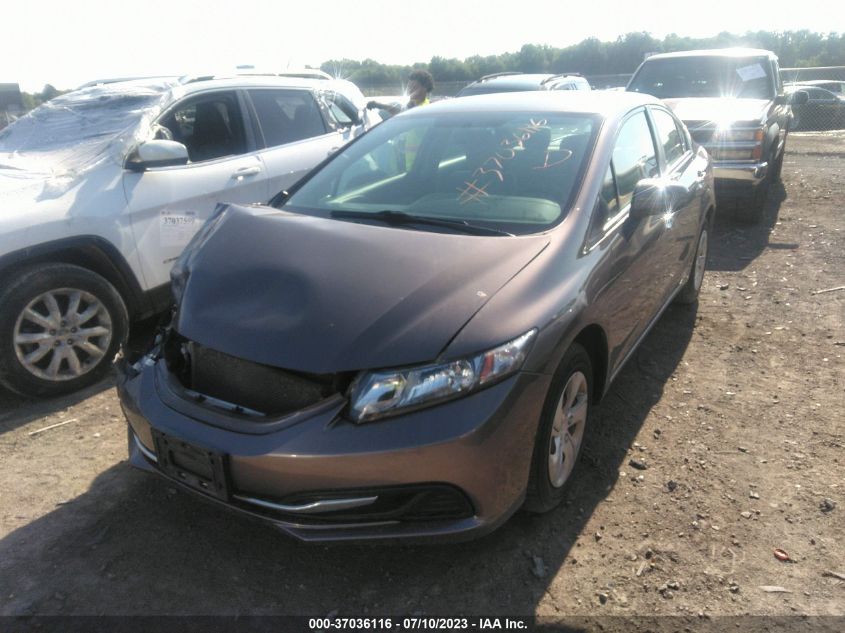 2015 HONDA CIVIC SEDAN LX - 19XFB2F53FE096788
