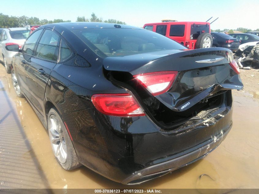 2015 CHRYSLER 200 S - 1C3CCCDG4FN648681