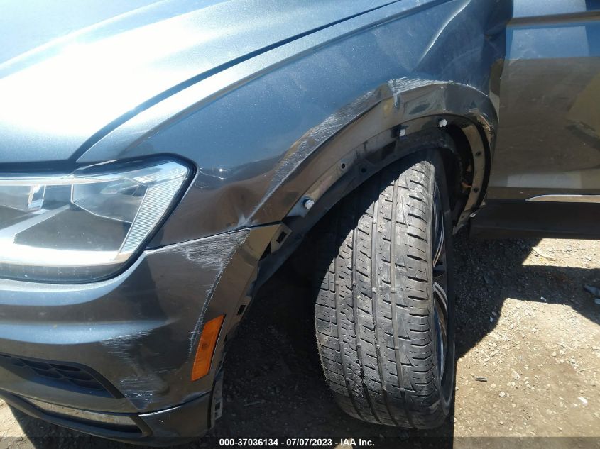 2018 VOLKSWAGEN TIGUAN SEL/SE - 3VV3B7AX7JM012447