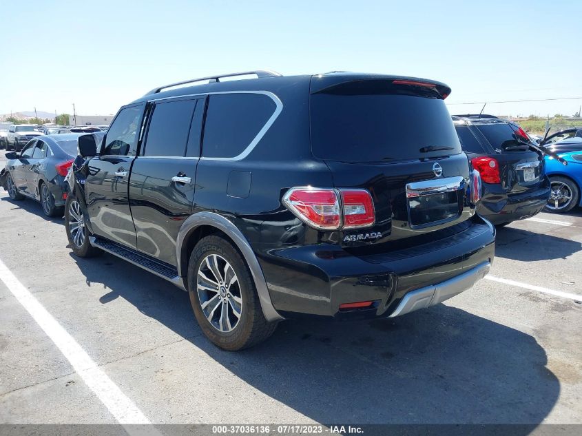 2017 NISSAN ARMADA SL - JN8AY2ND7H9002358