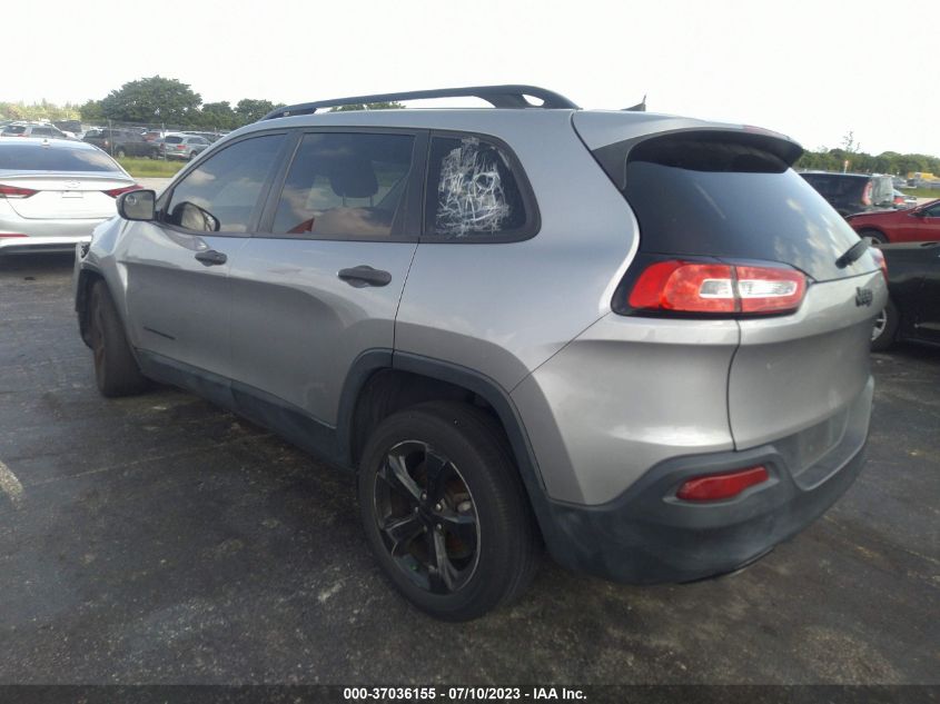 2017 JEEP CHEROKEE SPORT - 1C4PJLAB5HW507448