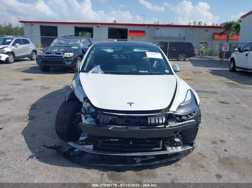 2022 TESLA MODEL 3 LONG RANGE - 5YJ3E1EB4NF329548