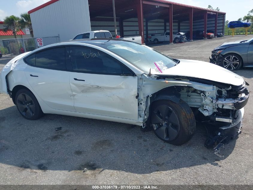 2022 TESLA MODEL 3 LONG RANGE - 5YJ3E1EB4NF329548