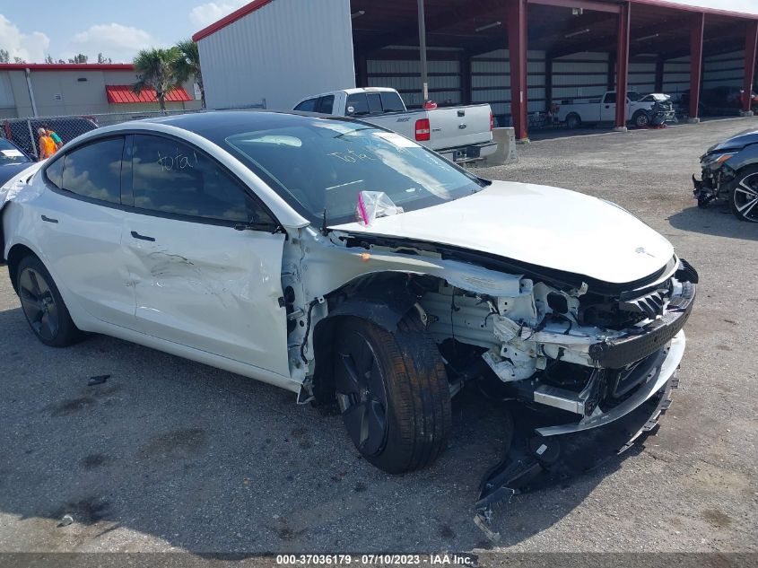 2022 TESLA MODEL 3 LONG RANGE - 5YJ3E1EB4NF329548