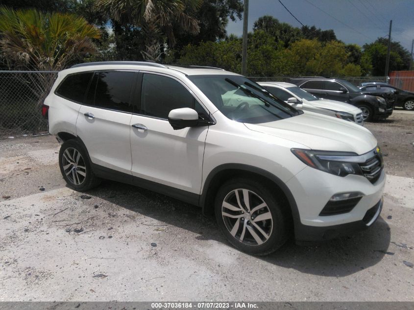 2017 HONDA PILOT TOURING - 5FNYF5H95HB002616