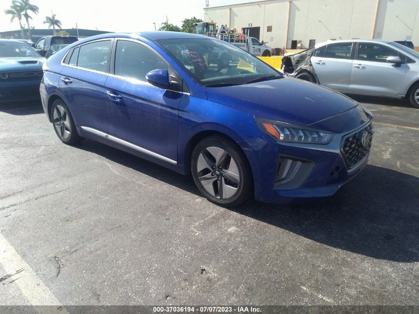 2020 HYUNDAI IONIQ HYBRID SEL - KMHC85LC6LU242096