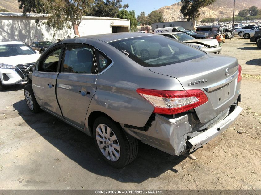 2013 NISSAN SENTRA SV - 3N1AB7AP1DL747542