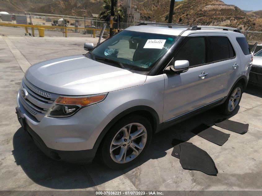 2013 FORD EXPLORER LIMITED - 1FM5K7F81DGC95074