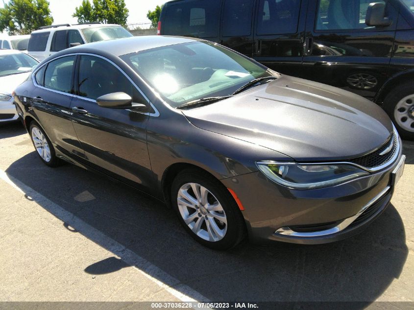 2016 CHRYSLER 200 LIMITED - 1C3CCCAB1GN187675