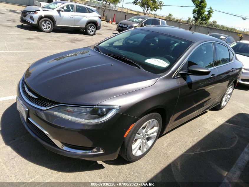 2016 CHRYSLER 200 LIMITED - 1C3CCCAB1GN187675