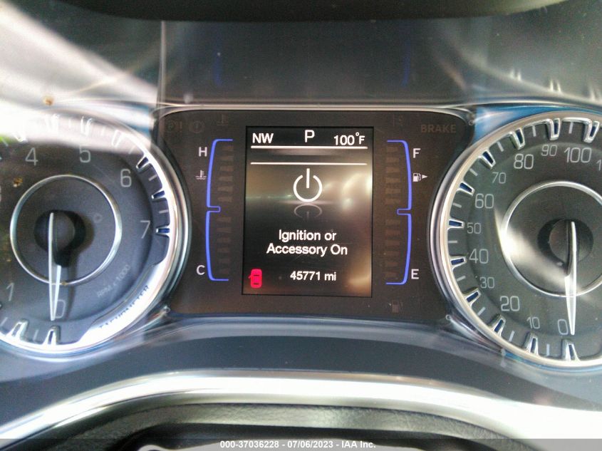 2016 CHRYSLER 200 LIMITED - 1C3CCCAB1GN187675