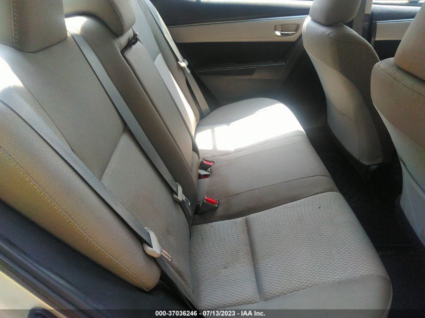 2015 TOYOTA COROLLA L/LE/S/S PLUS/LE PLUS - 2T1BURHE7FC454312