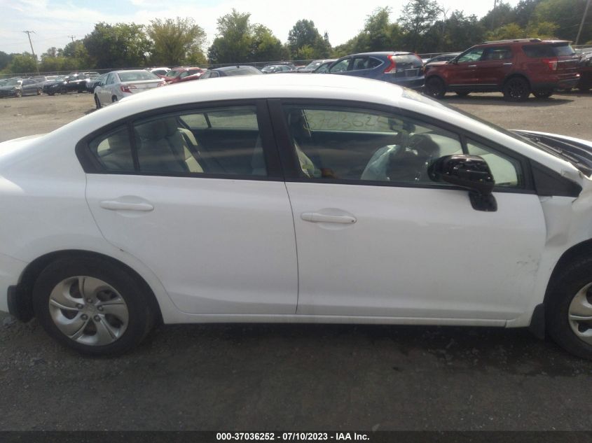 2014 HONDA CIVIC SEDAN LX - 19XFB2F56EE224035
