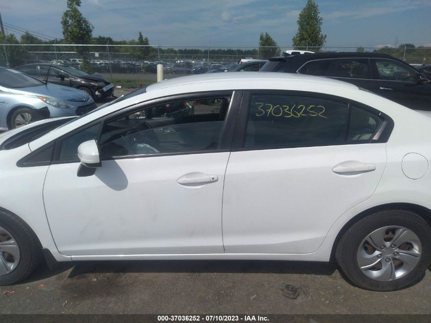 2014 HONDA CIVIC SEDAN LX - 19XFB2F56EE224035