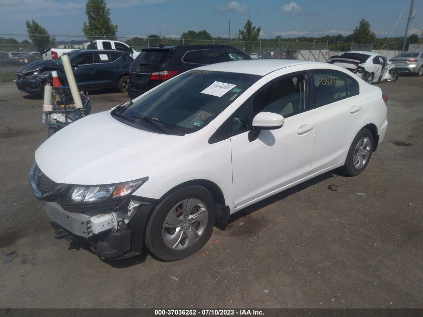 2014 HONDA CIVIC SEDAN LX - 19XFB2F56EE224035