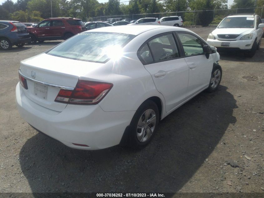 2014 HONDA CIVIC SEDAN LX - 19XFB2F56EE224035