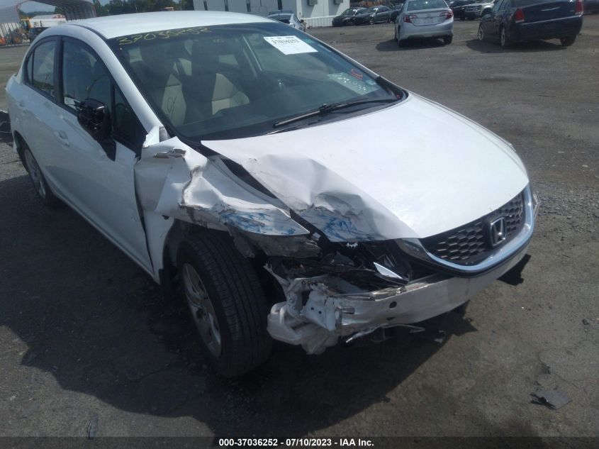2014 HONDA CIVIC SEDAN LX - 19XFB2F56EE224035