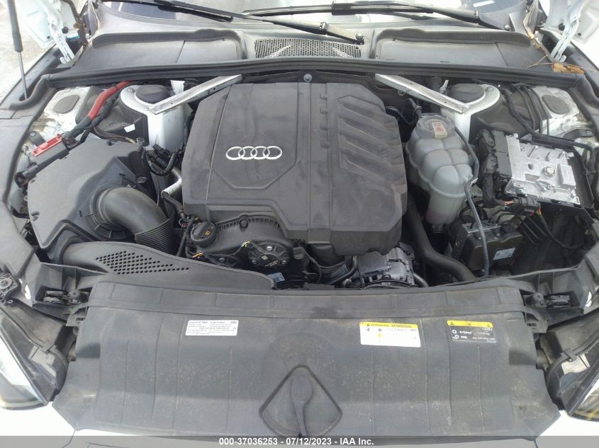 2021 AUDI A5 SPORTBACK S LINE PREMIUM - WAUDACF59MA013460