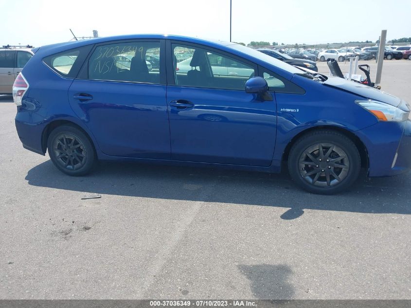 2016 TOYOTA PRIUS V TWO/FIVE/THREE/FOUR - JTDZN3EU1GJ043918