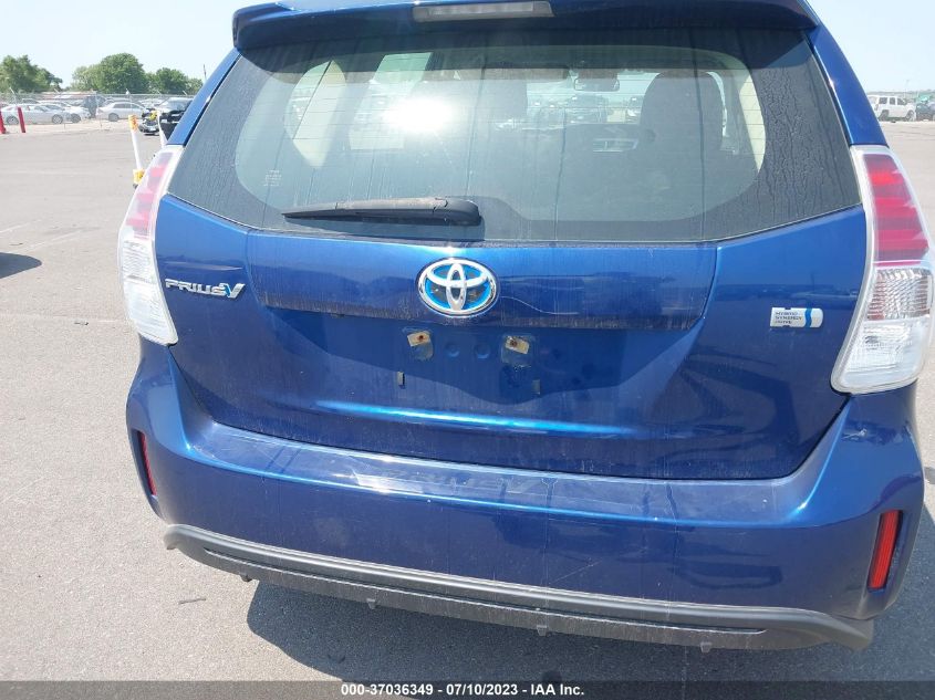 2016 TOYOTA PRIUS V TWO/FIVE/THREE/FOUR - JTDZN3EU1GJ043918