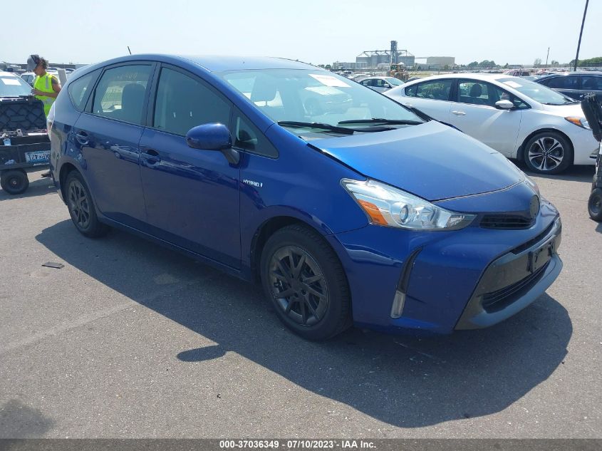 2016 TOYOTA PRIUS V TWO/FIVE/THREE/FOUR - JTDZN3EU1GJ043918