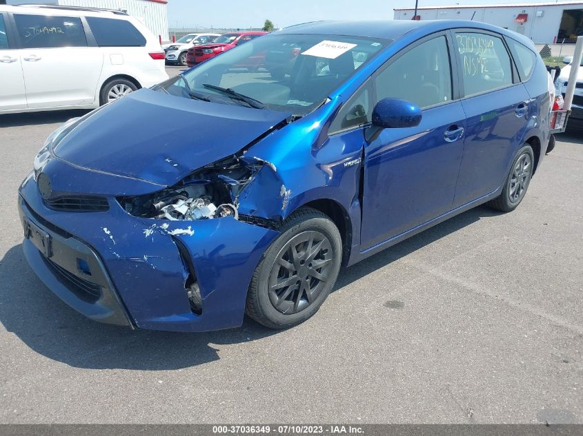 2016 TOYOTA PRIUS V TWO/FIVE/THREE/FOUR - JTDZN3EU1GJ043918