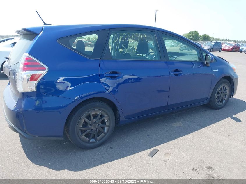 2016 TOYOTA PRIUS V TWO/FIVE/THREE/FOUR - JTDZN3EU1GJ043918