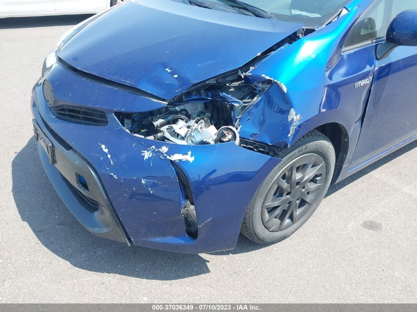 2016 TOYOTA PRIUS V TWO/FIVE/THREE/FOUR - JTDZN3EU1GJ043918