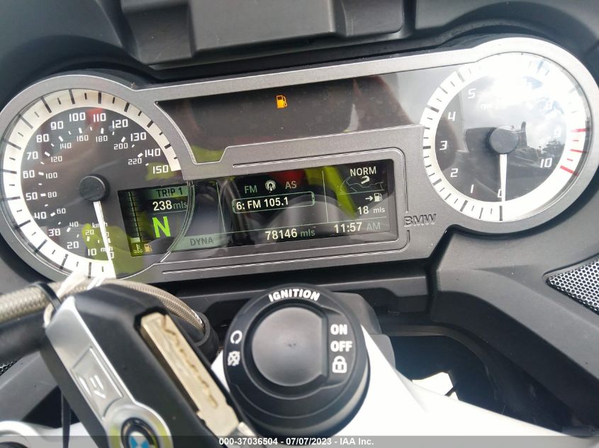 2017 BMW R1200 RT - WB10A1302HZ399948