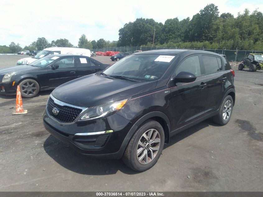 2015 KIA SPORTAGE LX - KNDPBCAC6F7678142