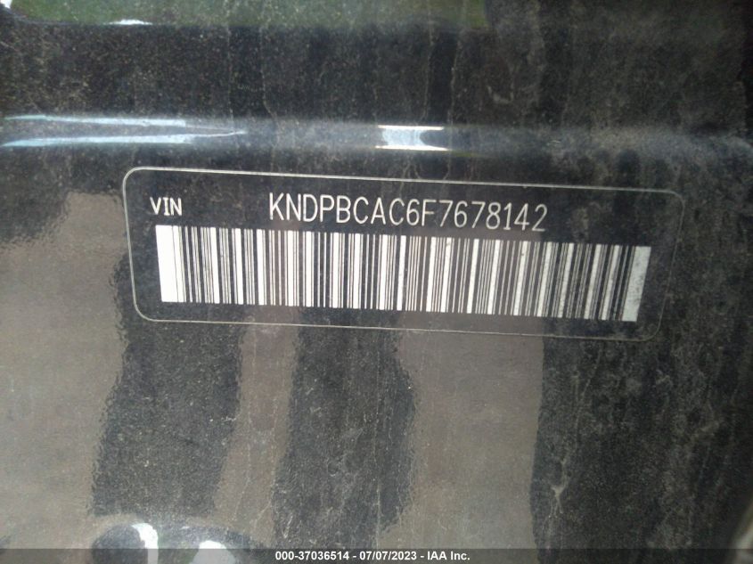 2015 KIA SPORTAGE LX - KNDPBCAC6F7678142