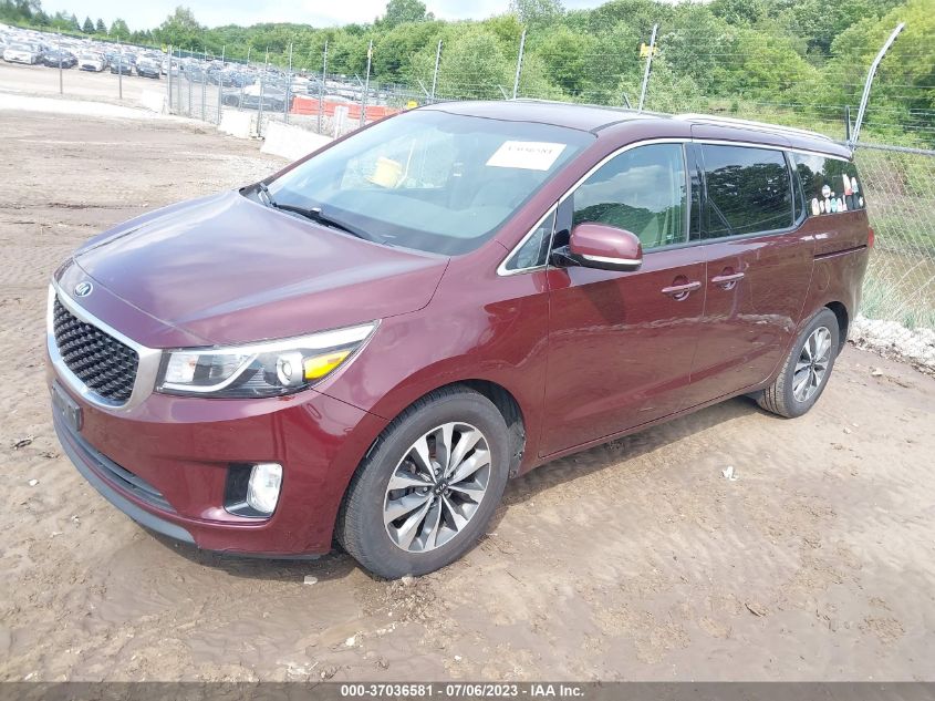 2015 KIA SEDONA SX - KNDMC5C11F6060711