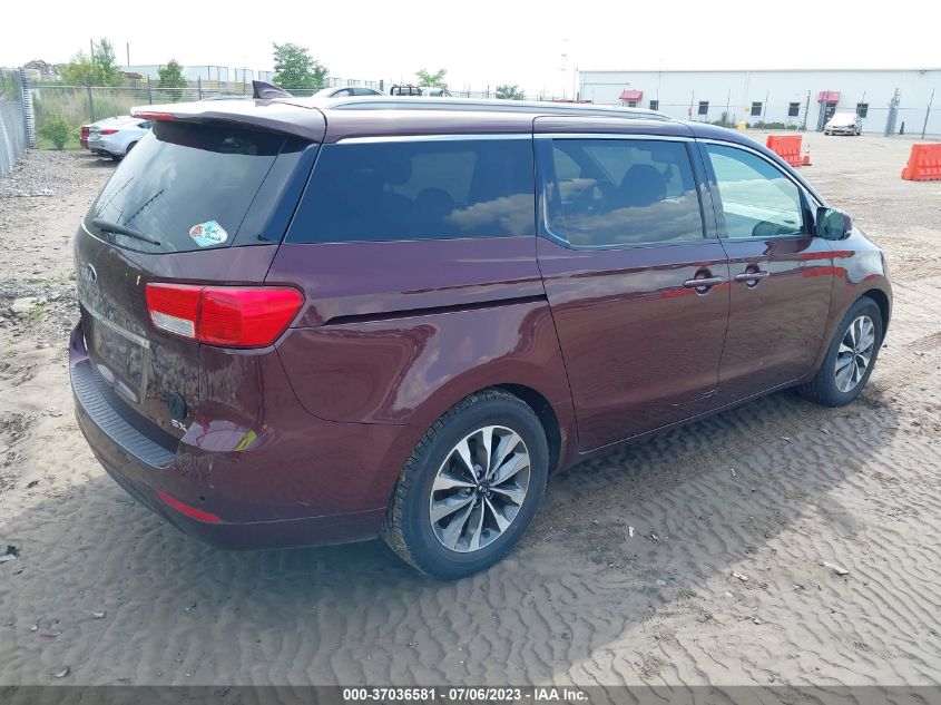 2015 KIA SEDONA SX - KNDMC5C11F6060711