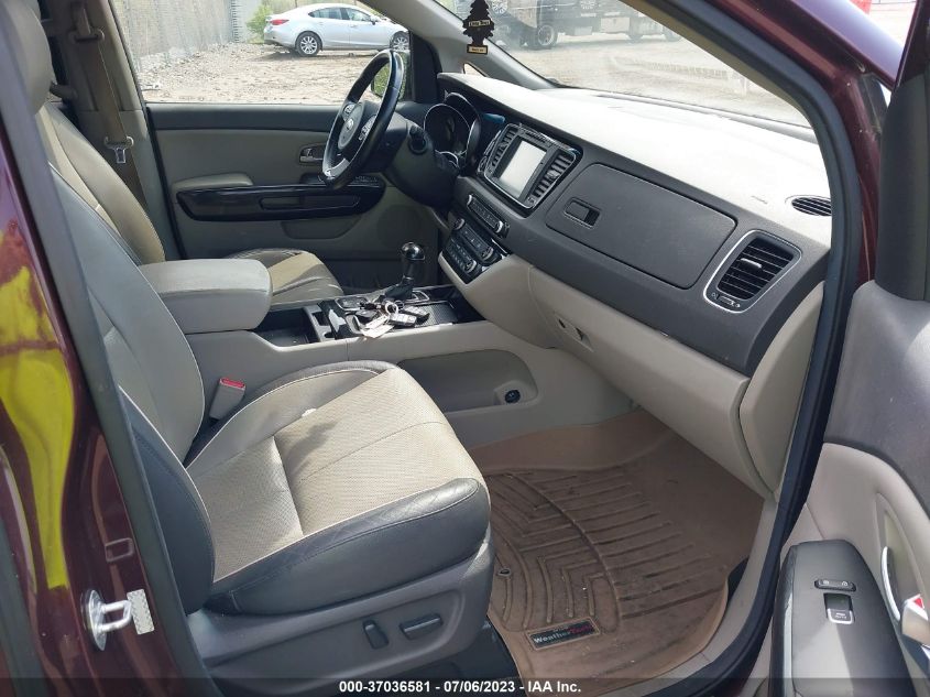 2015 KIA SEDONA SX - KNDMC5C11F6060711