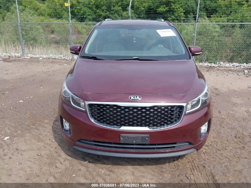 2015 KIA SEDONA SX - KNDMC5C11F6060711