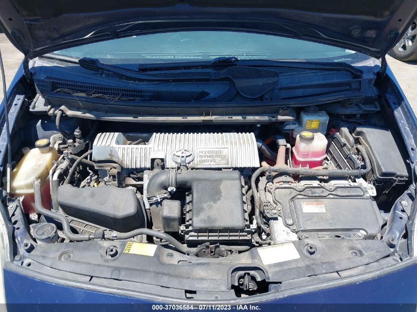2013 TOYOTA PRIUS ONE/TWO/THREE/FOUR/FIVE - JTDKN3DU6D0340137