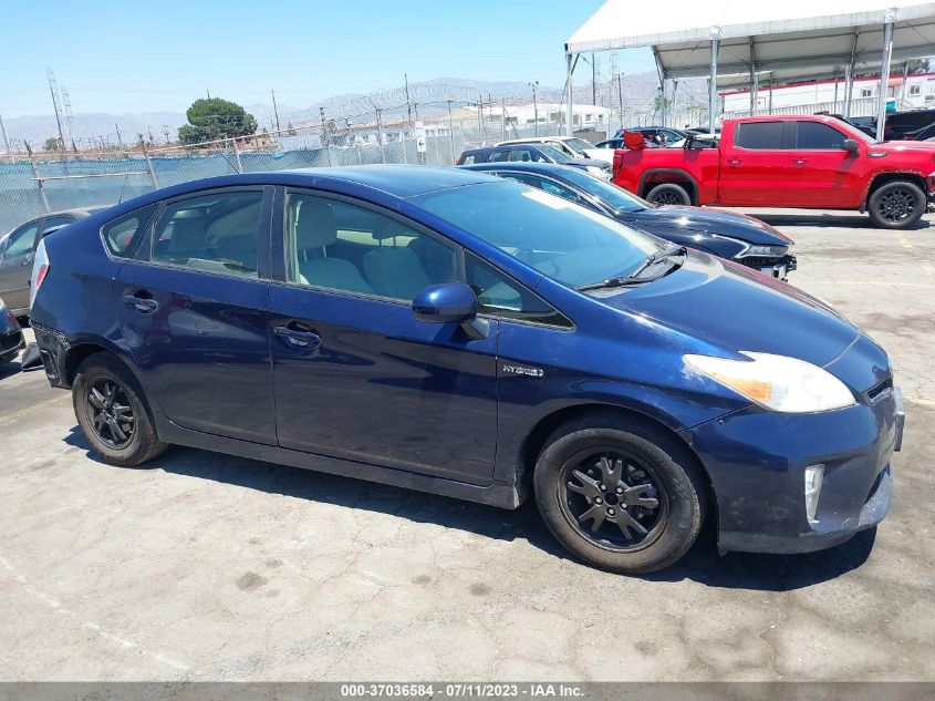2013 TOYOTA PRIUS ONE/TWO/THREE/FOUR/FIVE - JTDKN3DU6D0340137
