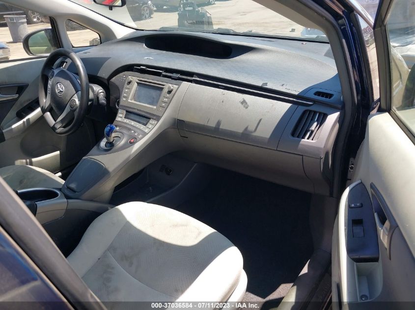 2013 TOYOTA PRIUS ONE/TWO/THREE/FOUR/FIVE - JTDKN3DU6D0340137
