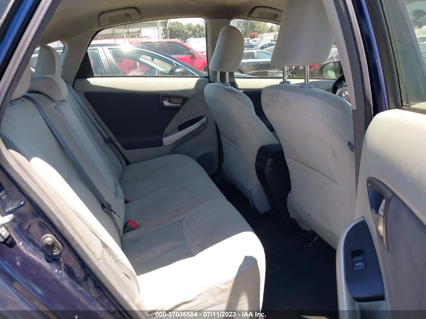 2013 TOYOTA PRIUS ONE/TWO/THREE/FOUR/FIVE - JTDKN3DU6D0340137