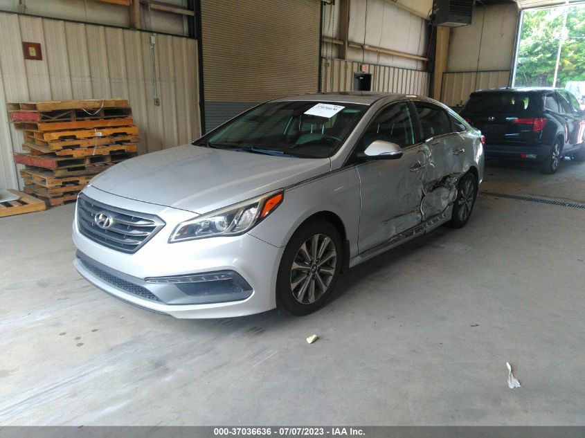 2016 HYUNDAI SONATA 2.4L LIMITED - 5NPE34AF0GH313022