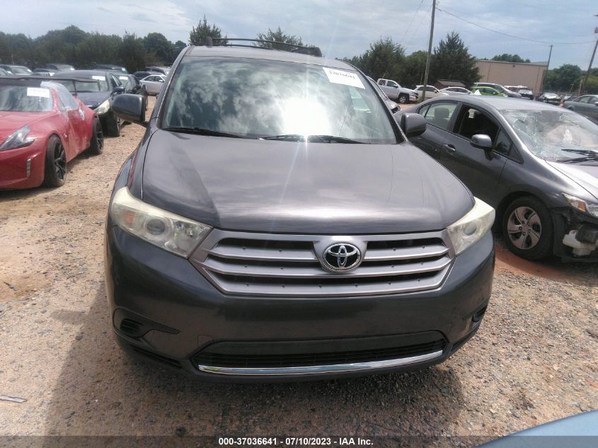2013 TOYOTA HIGHLANDER - 5TDZA3EH1DS046251