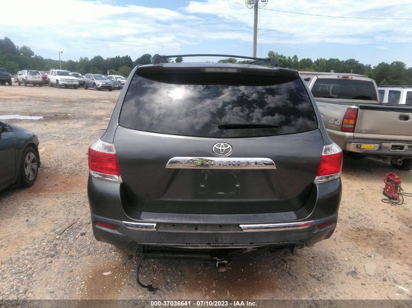 2013 TOYOTA HIGHLANDER - 5TDZA3EH1DS046251