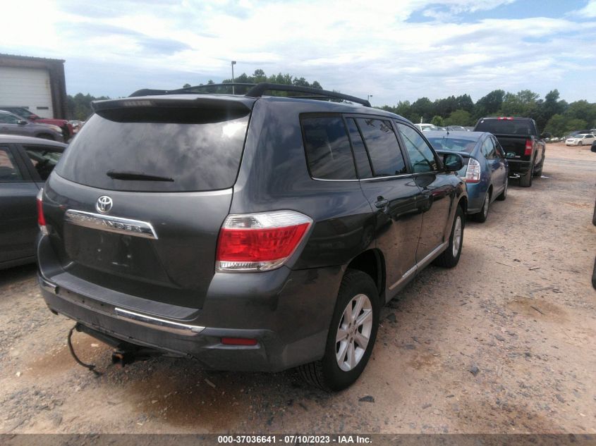 2013 TOYOTA HIGHLANDER - 5TDZA3EH1DS046251