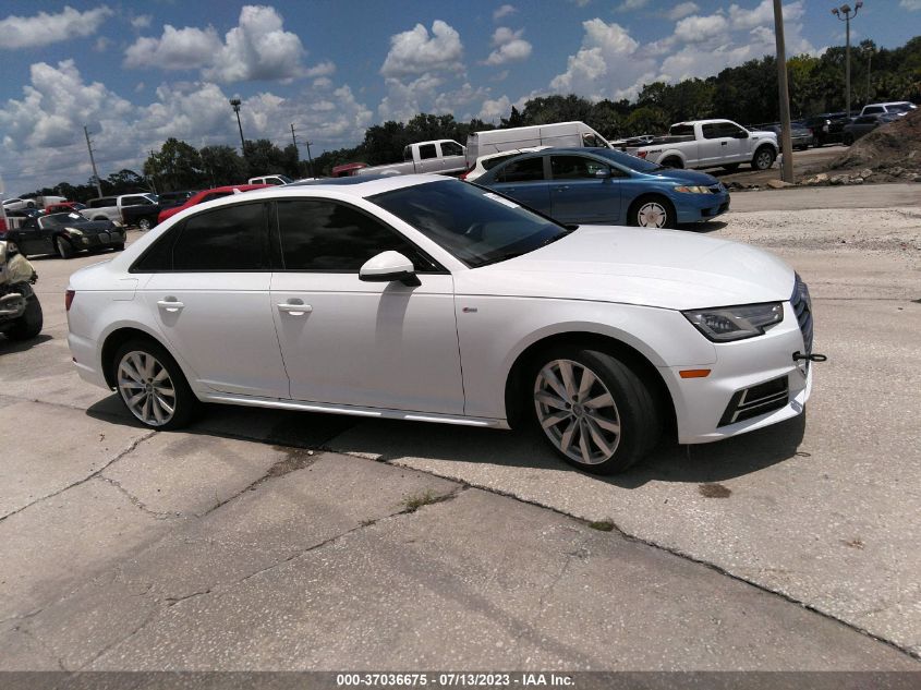 2018 AUDI A4 PREMIUM/TECH PREMIUM - WAUKMAF44JA102083