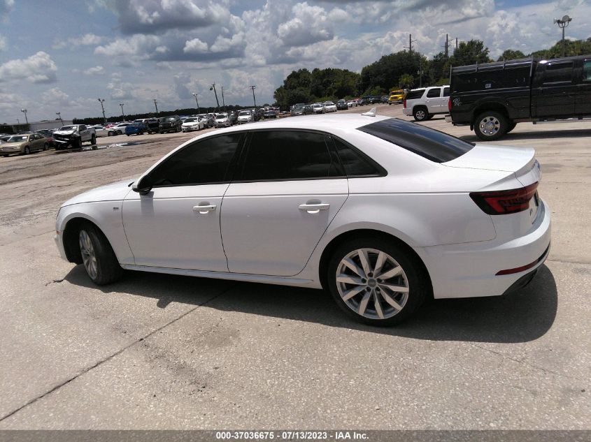 2018 AUDI A4 PREMIUM/TECH PREMIUM - WAUKMAF44JA102083